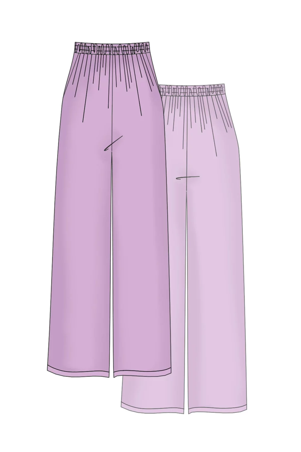 moam nerea trousers pattern sketch